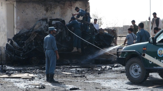طالبانو په هلمند کې پر افغان ځواکونو ځانمرګی برید کړی