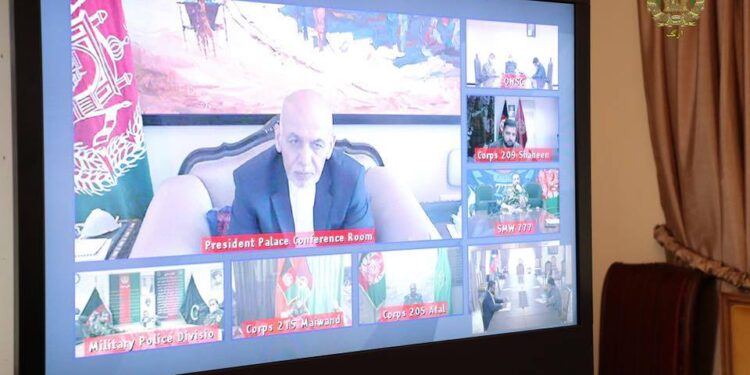 ولسمشر غني امنیتي ادارو ته: د طالبانو او نورو ترهګرو پر وړاندې مو اقدامات لا جدي کړی