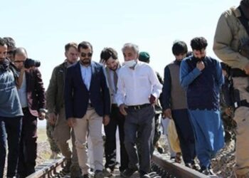 د ایران او افغانستان ګډ پلاوي؛ د خواف-هرات رېل پټلۍ له چارو لیدنه کړې ده