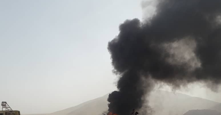 ملي دفاع وزارت: د چورلکې د لوېدو په پېښه کې پنځه کسه ټپیان دي