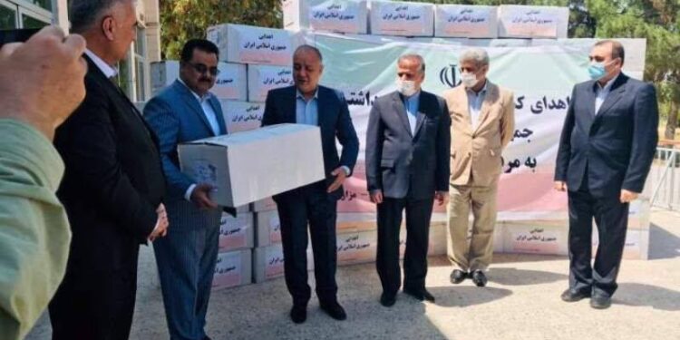 ایران کرونا سره د مبارزې لپاره روغتیايي مرستې کړې دي