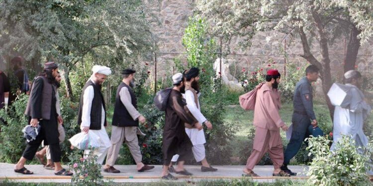 حکومت د ۴۰۰ طالب بندیانو له ډلې اتیا کسه خوشي کړي دي