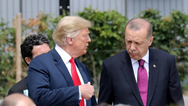 ټرمپ: اردوغان د چا نه اوري خو زما خبرو ته غوږ نیسي