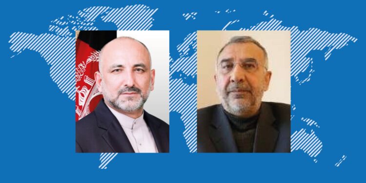 له درې اړخیزې ناستې وروسته؛افغان او ایراني چارواکو د افغان سولې په تړاو خبرې کړې