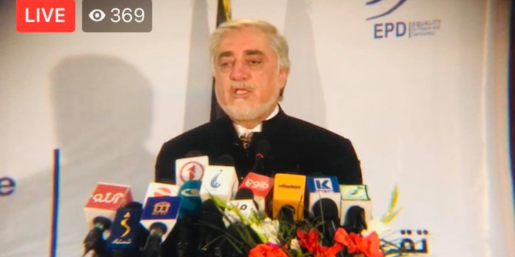 عبدالله: دواړه لوري باید پوه شي چې جګړه د حل لار نه ده