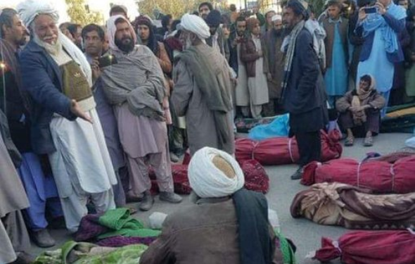 په نیمروز کې هوايي برید؛ حقوقي او سیاسي فعالین د ملکیانو وژل بشري جنایت بولي