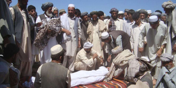 بشري حقونه: هلمند کې هوايي برید ملکي وګړو ته مرګ ژوبله اړولې