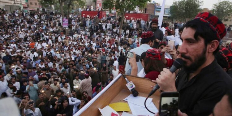 منظور پښتین؛ پر ټولو پښتنو د ظلم پر وړاندې د بغاوت غږ کړی