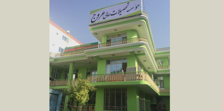 عروج د لوړو زده کړو موسسه