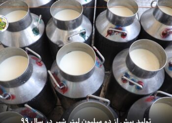 په افغانستان کې د شیدو کلنی تولید څه باندې ۲ میلیونو ټنو ته رسېدلی