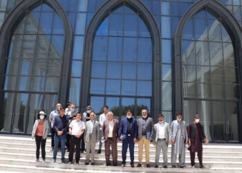 د چين په مرسته؛ جوړه شوې تدريسي ودانۍ کابل پوهنتون ته سپارل شوې