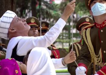 ولسمشر غني: د طالبانو ناروا جګړه د زور له لارې نه بریالۍ کېږي