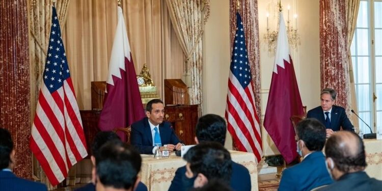 قطر او امریکا د افغانستان په اړه خبرې کړې دي