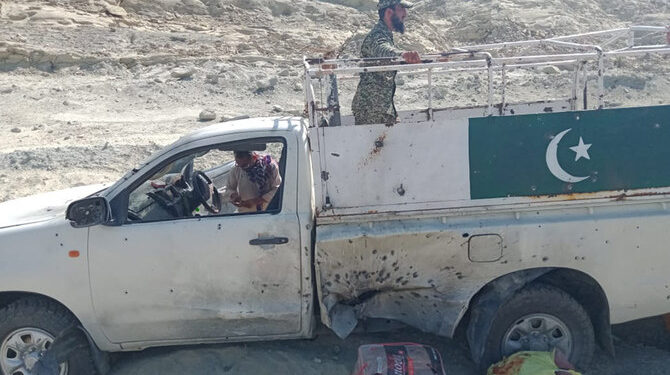 بلوچستان؛ برید کې پاکستاني عسکرو ته مرګ ژوبله اوښتې