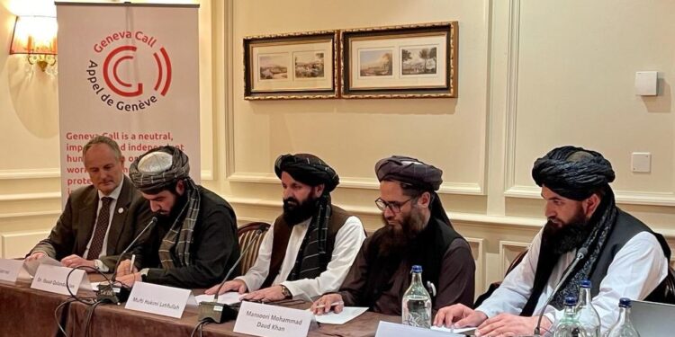 جنیوا کال د ا.ا چارواکو سره د بشردوستانه مرستو اعلامیه لاسلیک کړه