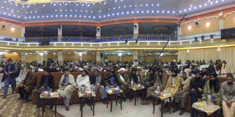 د بلخ سلګونو اوسېدونکو له اوسني حکومت څخه خپل ملاتړ اعلان کړ