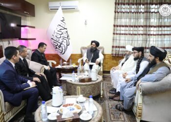 ملا برادر؛ له مراد امانوف سره د ټاپي پروژې پر پیل خبرې کړي