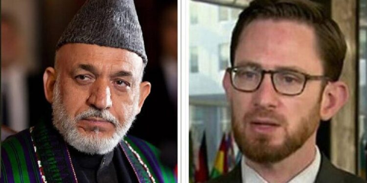 ټام وېسټ او حامد کرزي پر روان وضعیت خبرې کړې دي