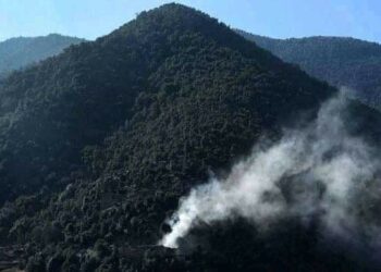 د نورستان په ځنګلونو کې اورلګېدنه؛ خلکو له حکومته د مرستې غوښتنه کړې