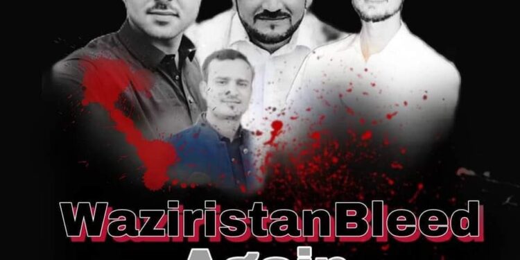 نامعلومو وسله والو وزیرستان کې څلور ځوانان وژلي دي