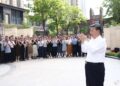 شي جين پينګ د هو بۍ ولایت له وو هان څخه لیدنه وکړه