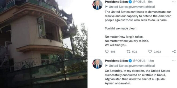 روسیه: د الظواهري په اړه د امریکا ادعا شکمنه ښکارېږي