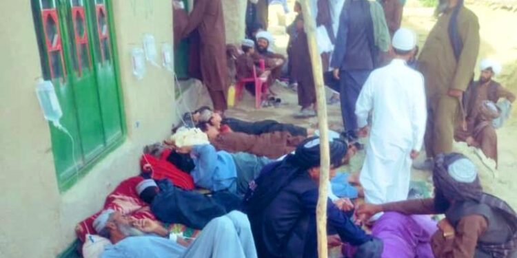 جوزجان کې ۱۸ زره کسان پر کولرا اخته او ۱۲ يې له امله مړه شوي