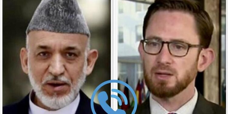 ټام وېسټ او حامد کرزي پر بین الافغاني مذاکراتو خبرې کړې دي
