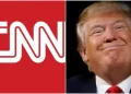 ټرمپ پر CNN ټلویزیون عریضه کړې ده