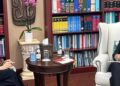 د اندونیزیا د بهرنیو چارو وزیرې رتنو مرسودي له رینا امیري سره کتلي