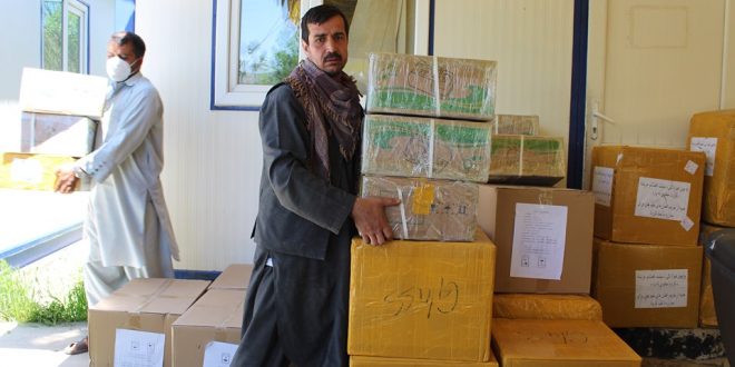 م.م د معتادينو د درملنې له مرکزونو سره د طبي توکو مرسته وکړه