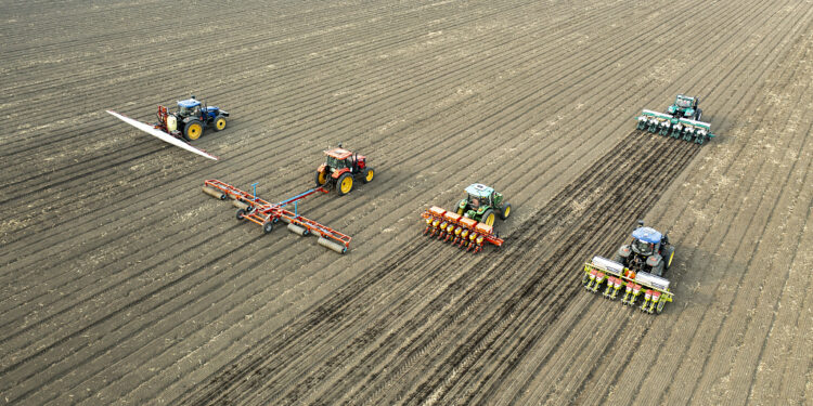 په چين کې پسرلني فصل غلودانو د کرلو مساحت ۹.۳۳ ميليونه هکتارو ته رسيدلی