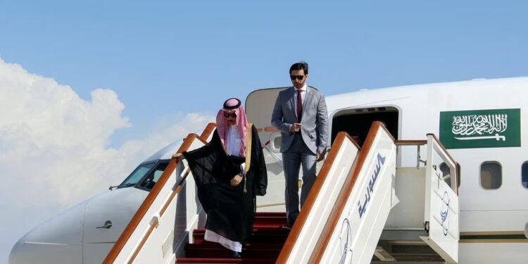 د سعودي عربستان د بهرنيو چارو وزير له سوريې څخه ليدنه کړې ده