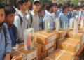 په بلخ او کندز کې زده کوونکو ته د کتابونو د وېش لړۍ پیل شوې ده
