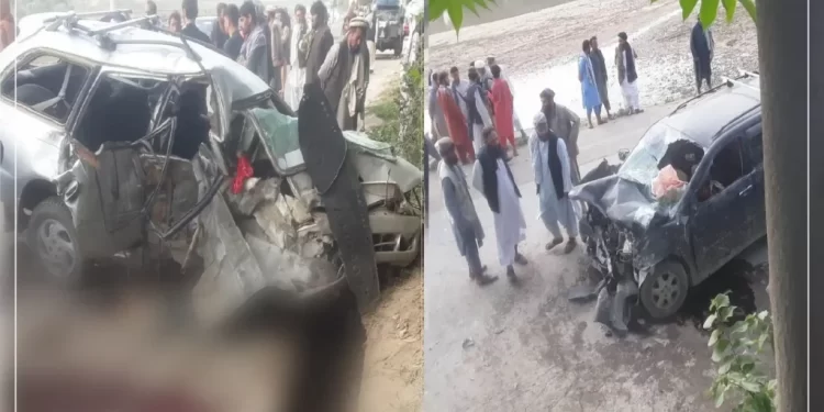 بغلان کې د دوو ترافیکي پېښو له امله ۱۴ تنو ته مرګ ژوبله اوښتې ده