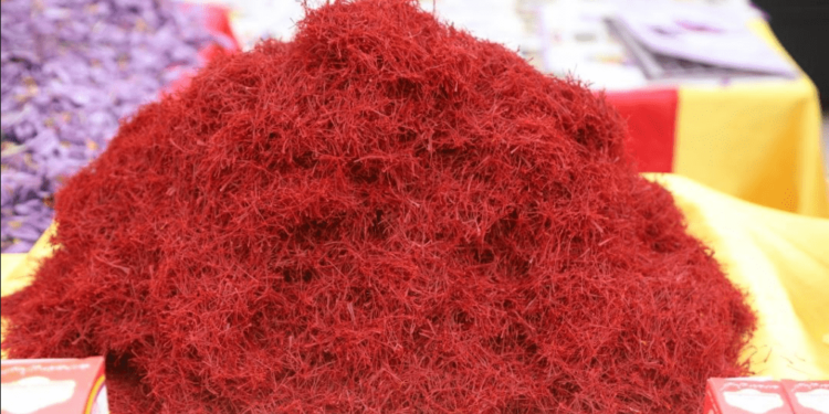 تېر کال ۶۹ ټنه زعفران بهر ته صادر شوي دي