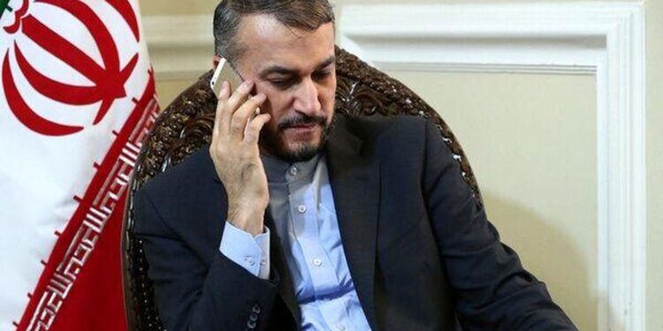 د ایران د بهرنیو چارو وزیر له خپل افغان سیال سره ټلېفوني خبرې کړې دي