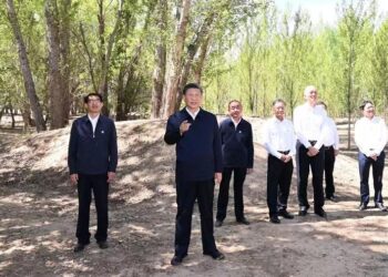 شي جين پینګ داخلي منغولستان ته تللی