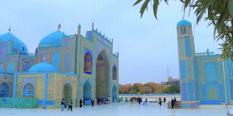بلخ ته راغلي بهرني سیلانیان له شته امنیت څخه خوښ دي