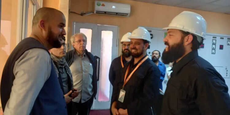 د ۷۷ ترکي شرکت تخنیکي ټیمونو د سروبي برېښنا بند څخه لیدنه کړې
