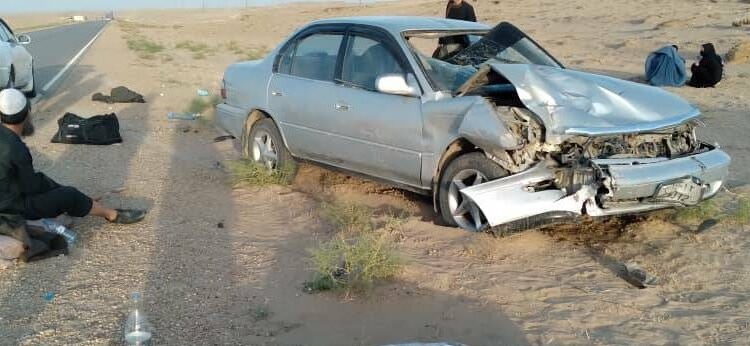 فاریاب کې د ترافیکي پېښې له امله ۷ کسانو ته مرګ ژوبله اوښتې