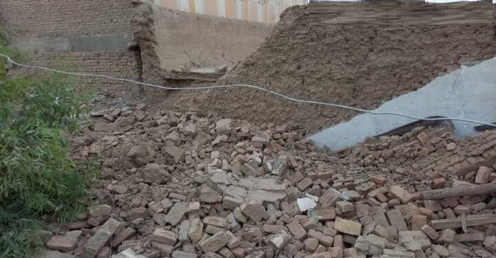 کندهار کې د دېوال چپه کېدو له امله ۷ کسانو ته مرګ ژوبله اوښتې