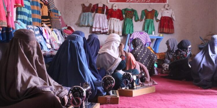 سره میاشت: اړمنو ښځو ته په کورونو کې د کار زمینه برابروو