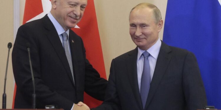 پوتین او اردوغان د اوکراین د غلو دانو د خوندي صادراتو په اړه خبرې کوي