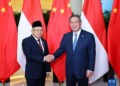 لي چيانګ د اندونيزيا د ولسمشر له مرستيال سره وکتل
