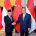 لي چيانګ د اندونيزيا د ولسمشر له مرستيال سره وکتل