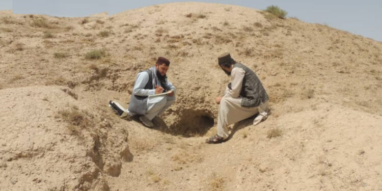 لوګر کې پنځه لرغونې سیمې کشف شوې دي