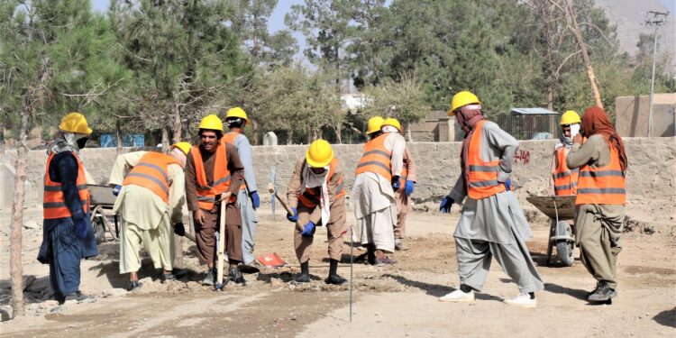 کندهار کې د یوه کانال د جوړولو چارې پیل شوې
