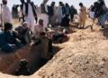 هرات کې د ۳۰۰ کسانو ډله ییزه جنازه وشوه