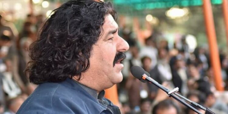 د چمن په پرلت کې له ګډون وروسته، علي وزیر بیا نیول شوی